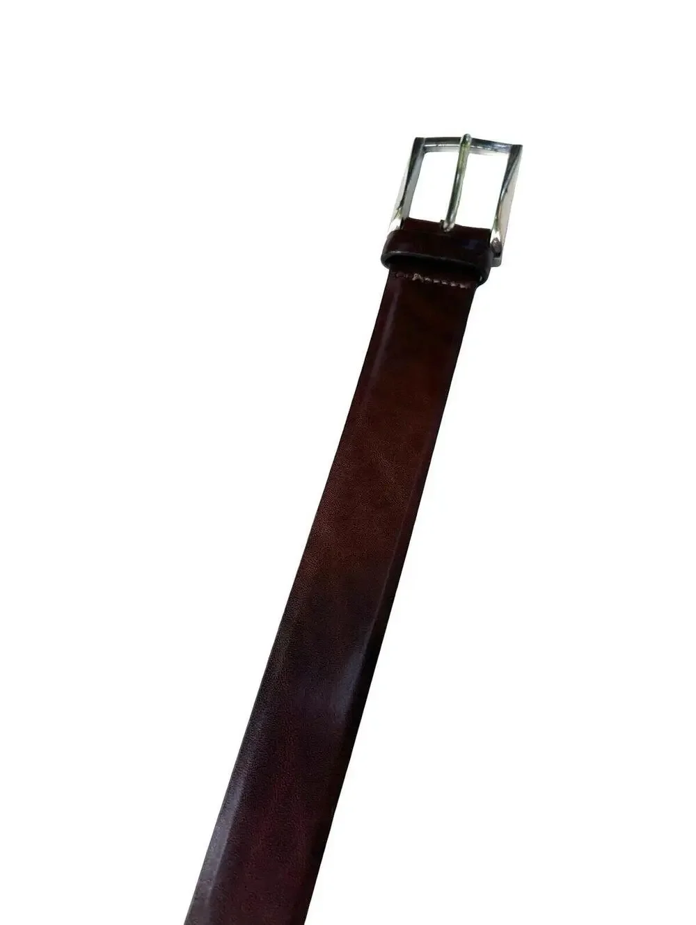 Trafalgar Brown Leather Dress Belt Size 42 Hand Polished Casual Leather USA Made